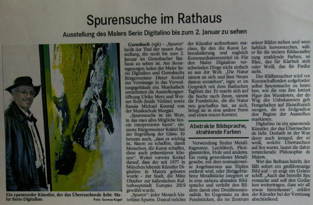 Spurensuche im Rathasus